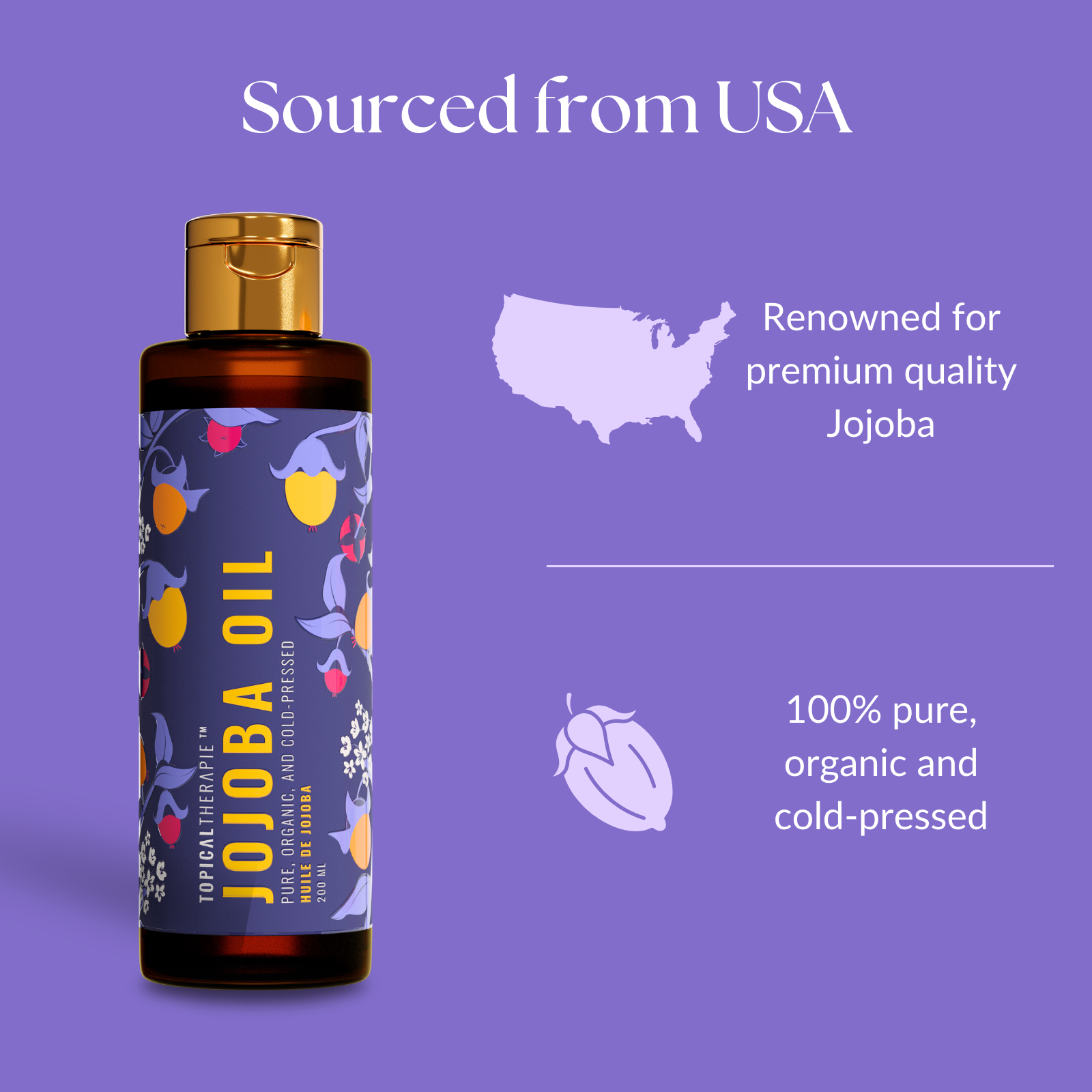 Jojoba Carrier Oil for Skin and Face