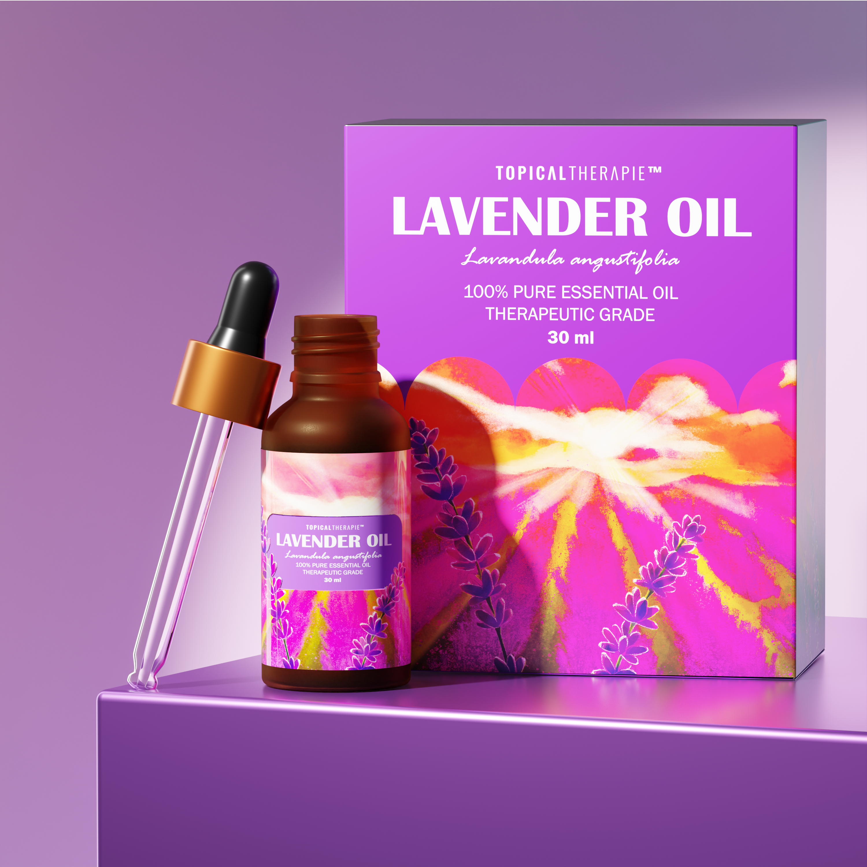 Lavender Oil - Enhances Sleep, Skin, & Eases Anxiety