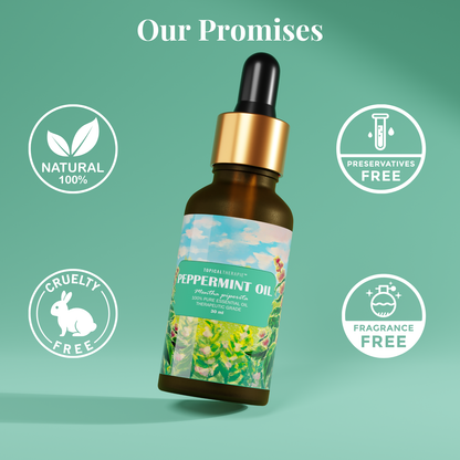 Topical Therapie Peppermint Mist - Front View of Refreshing Aromatherapy Spray