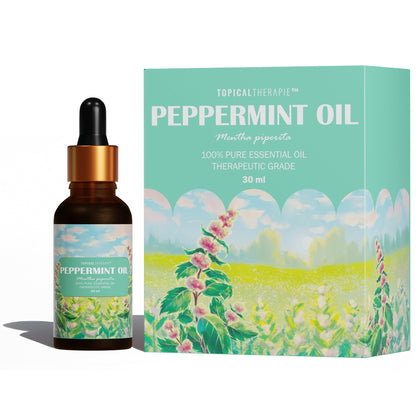 Topical Therapie Essential Oil Gift Set - Open Box with Oil Bottles