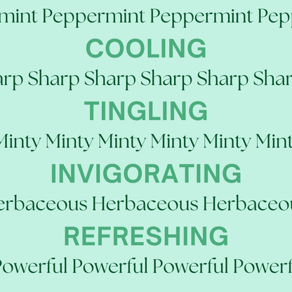 Topical Therapie Peppermint Mist - Packaging View of Aromatherapy Mist Bottle