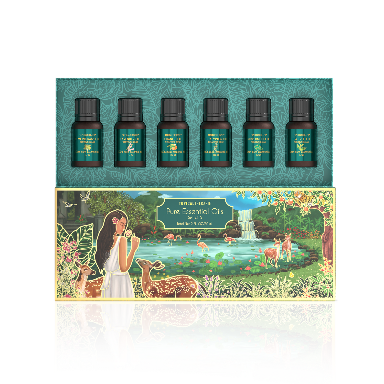 Topical Therapie Essential Oils - Assorted Collection for Holistic Care