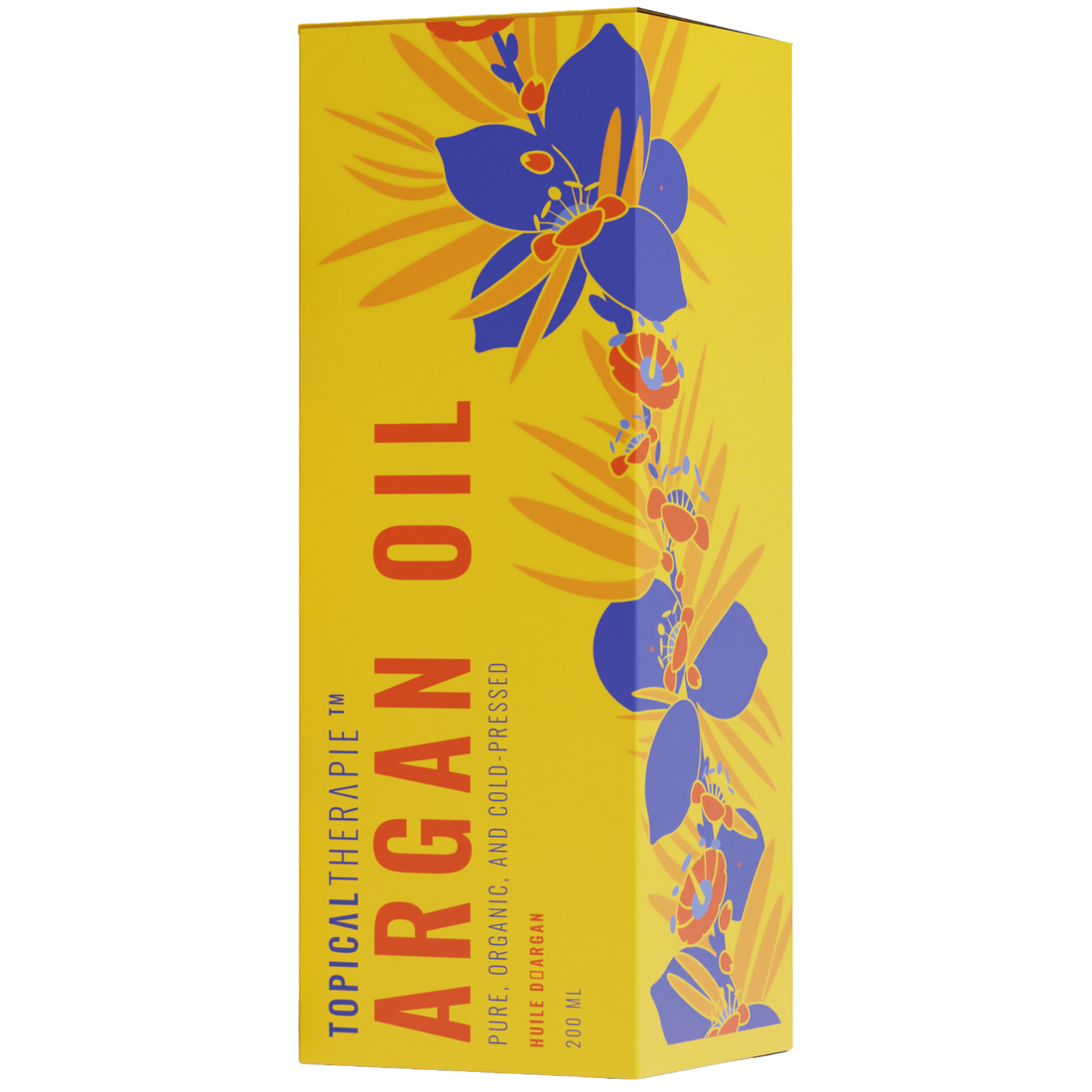 Premium argan oil bottle designed for hair nourishment and skincare.