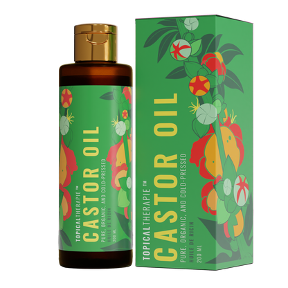 Topical Therapie Castor Oil - 200ml Bottle with Box