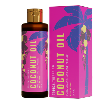 Topical Therapie Coconut Oil - 200ml Bottle with Packaging