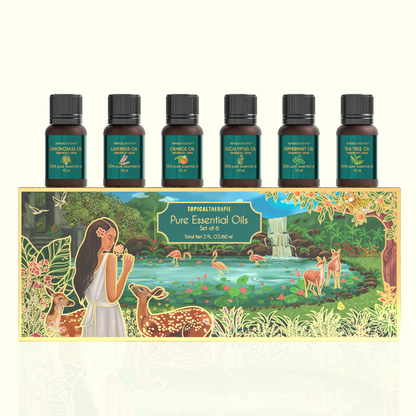 Luxurious gift set featuring premium natural skincare and wellness products.